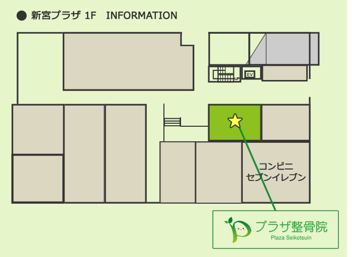 新宮プラザ１Ｆ内